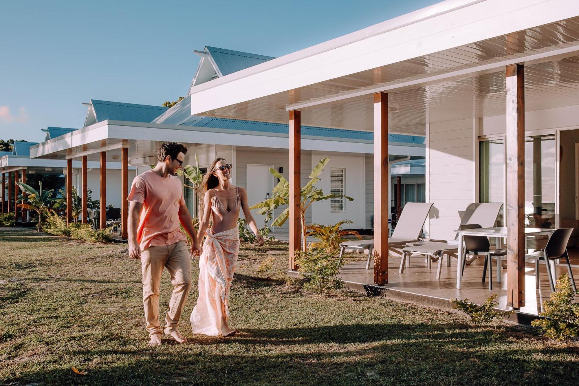 Niu Beach Hotel モーレア島 エクステリア 写真