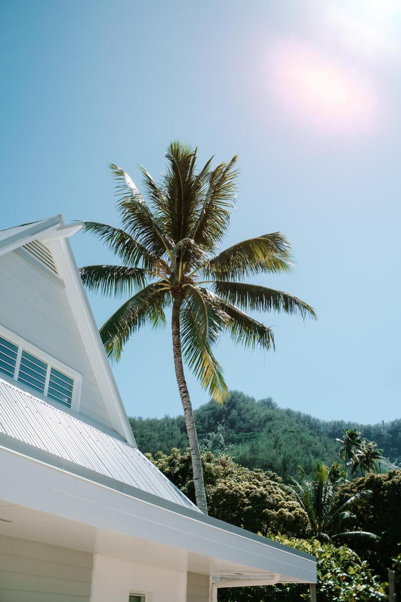 Niu Beach Hotel モーレア島 エクステリア 写真
